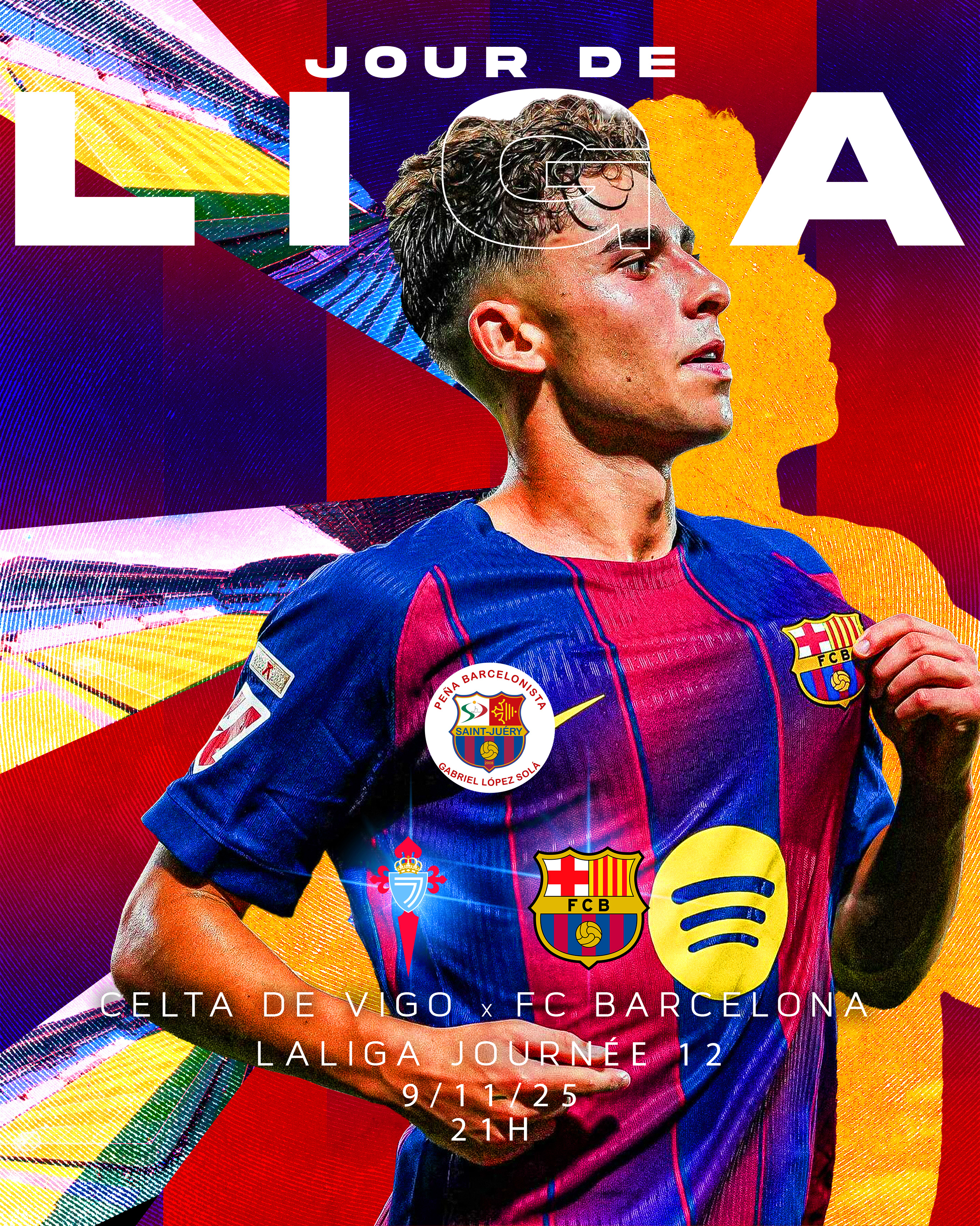 Celta de vigo vs Barça - 9 Novembre 2025