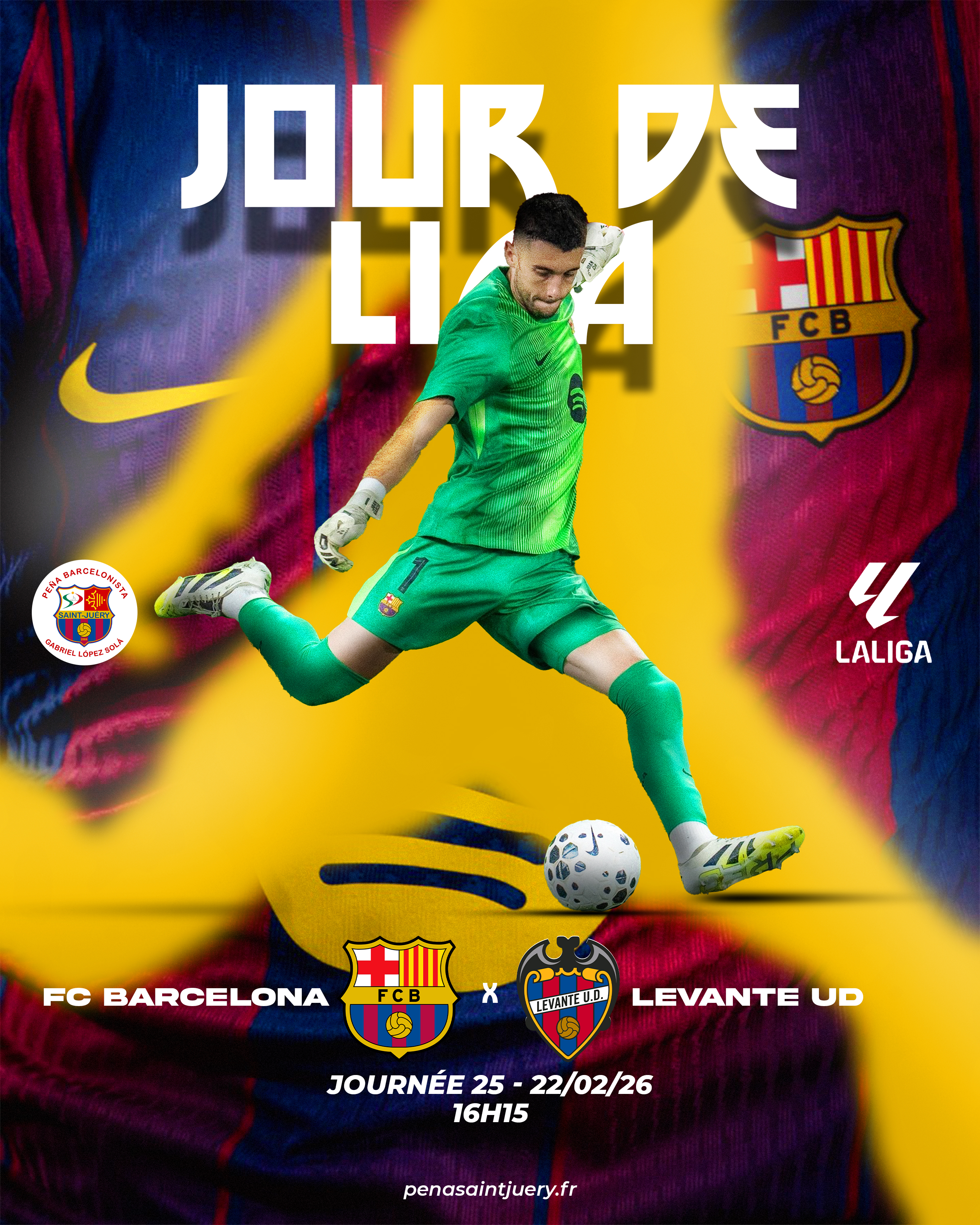 Barça vs Levante - LaLiga - 22 Février 2026
